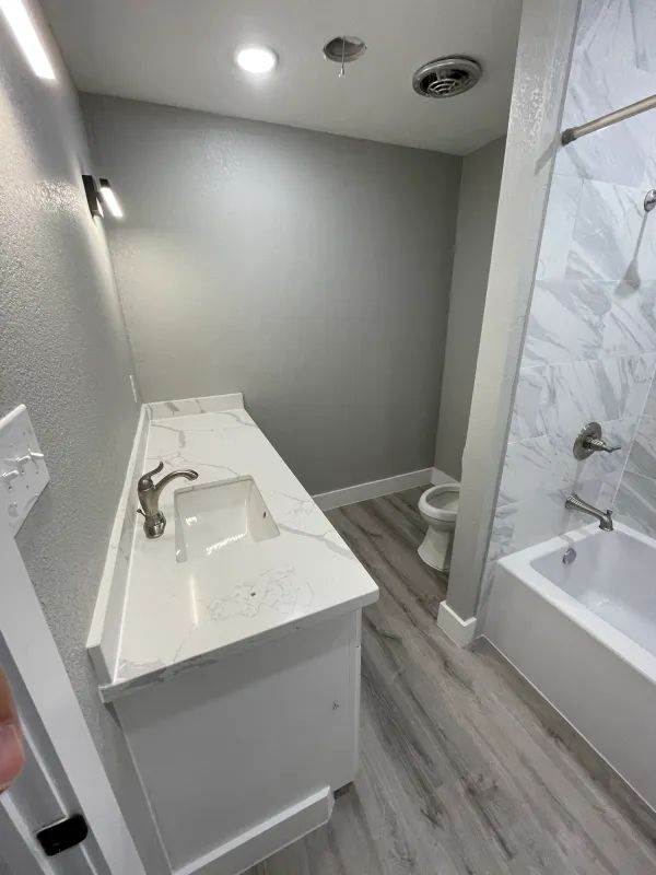 Bathroom remodel in the Houston area