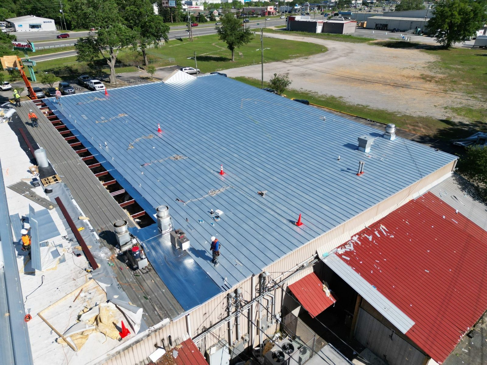 Commercial roofing in the Houston area