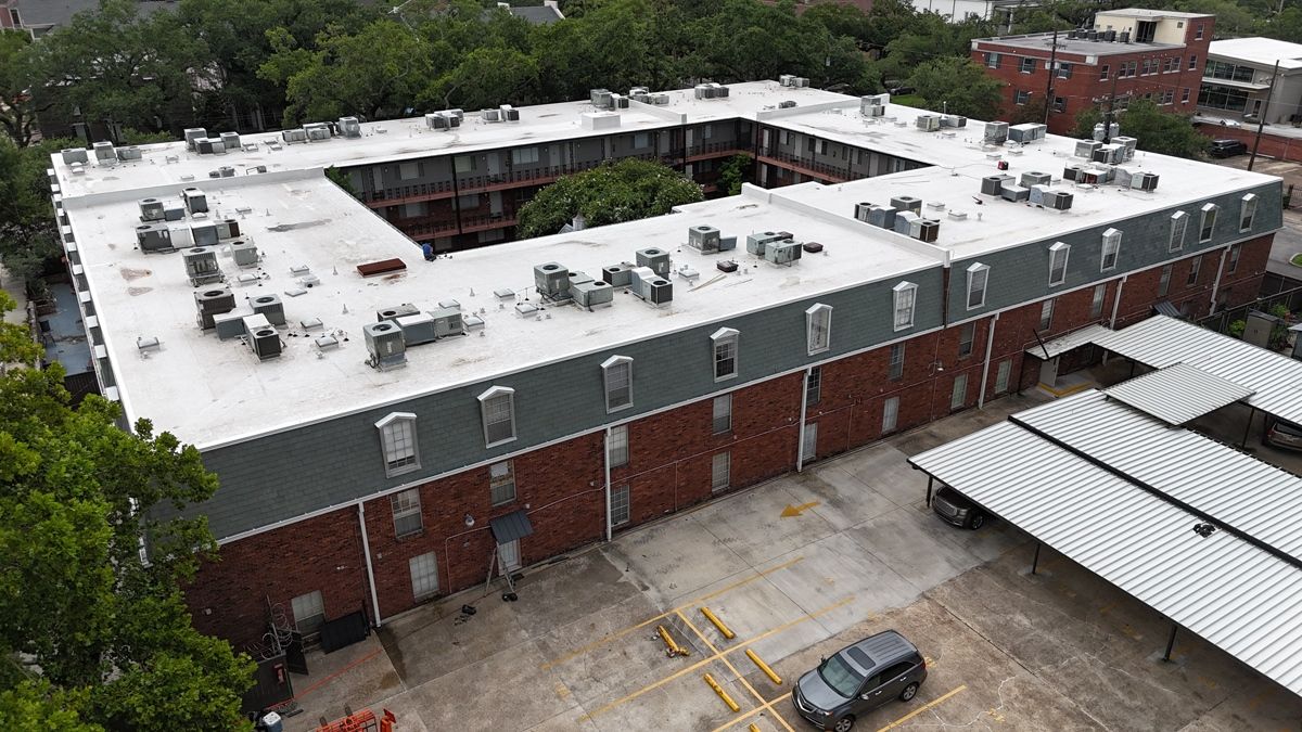 Commercial roofing in the Houston area