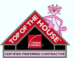 Owens Corning Top of the House Certified Preferred Contractor