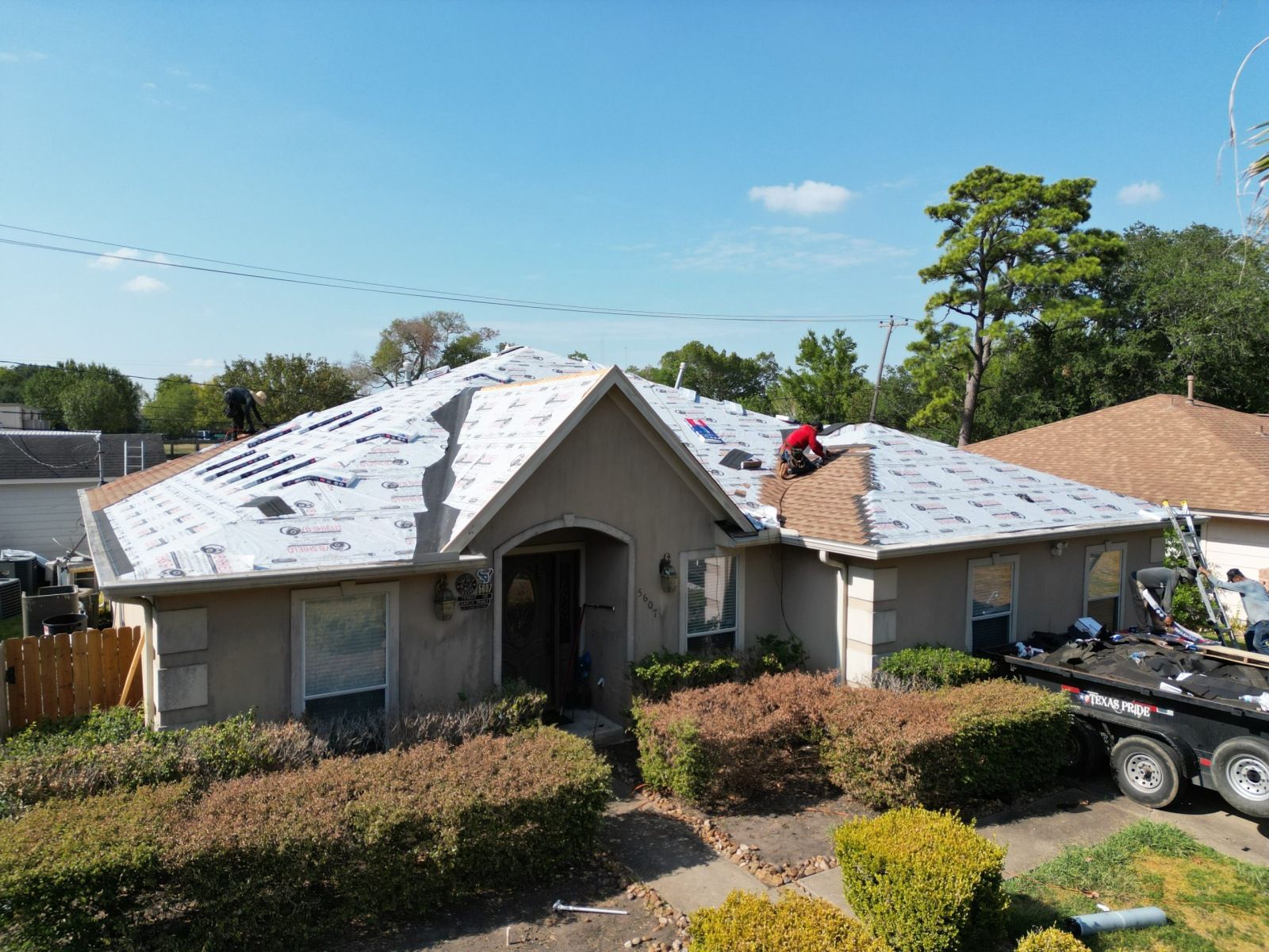 Residential roofing in the Houston area