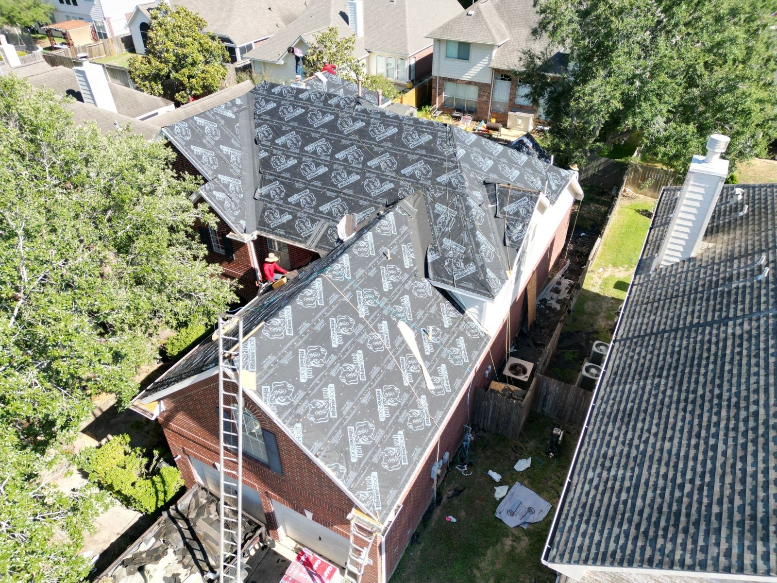 Residential roofing in the Houston area
