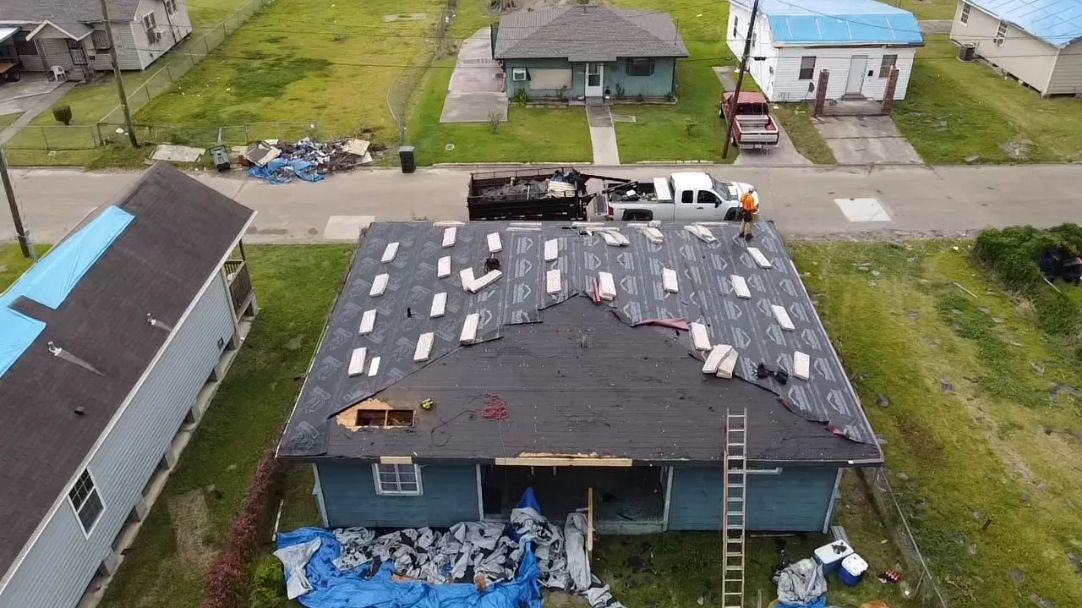Residential roofing in the Houston area